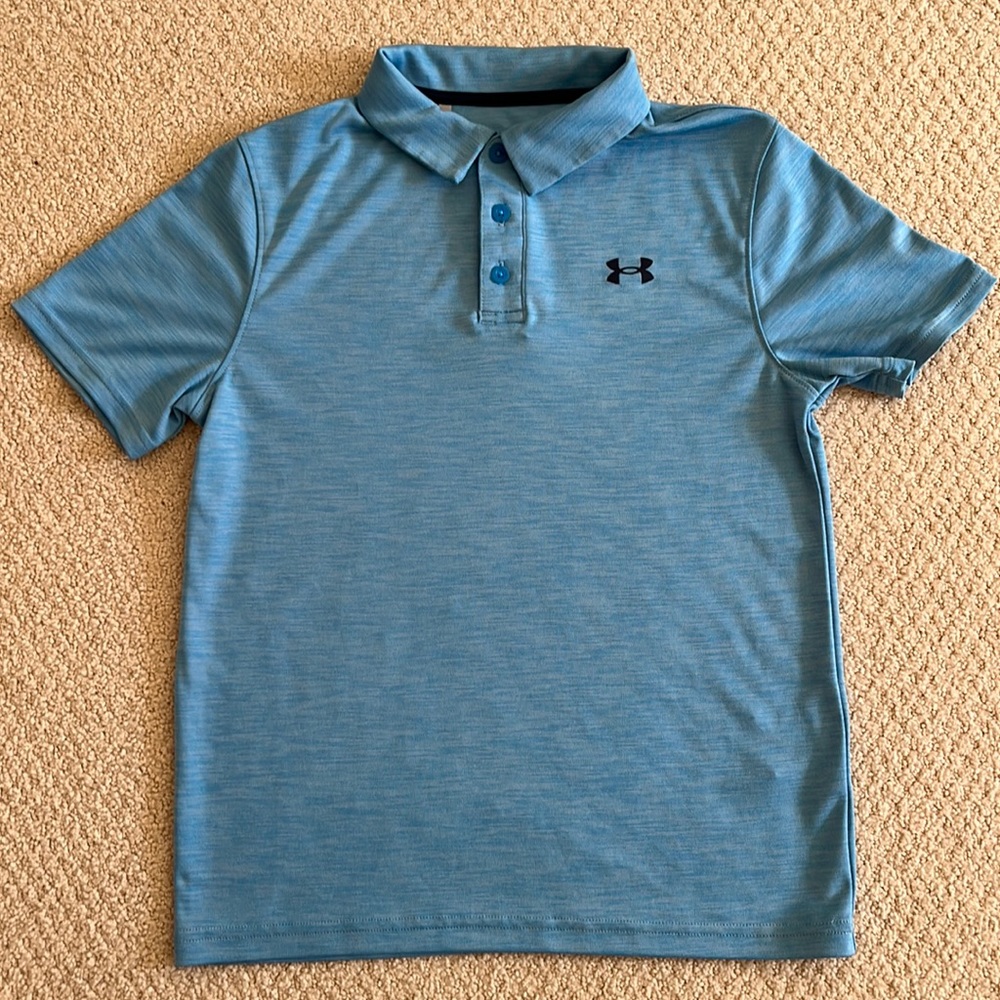 Under Armour boys polo shirt size youth large